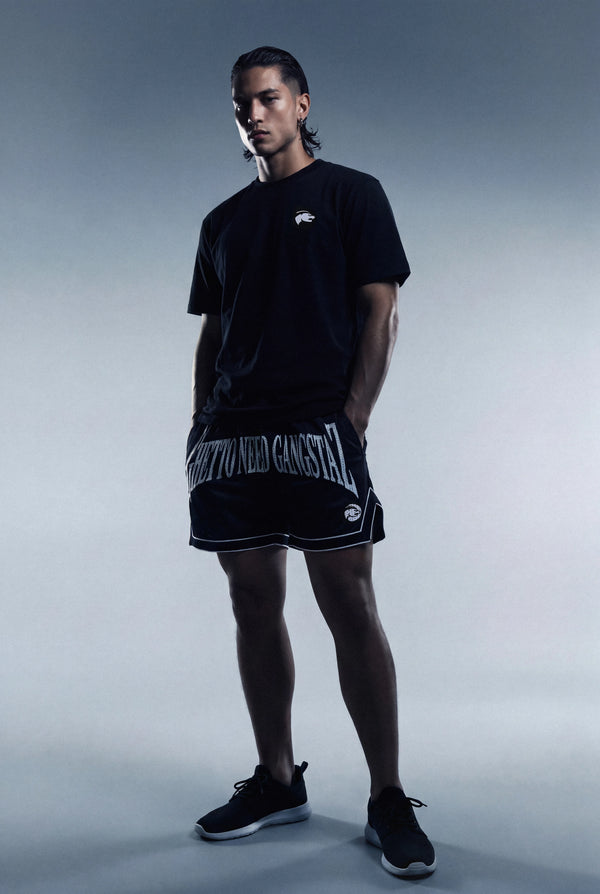 GNG007 Box Siyah Short