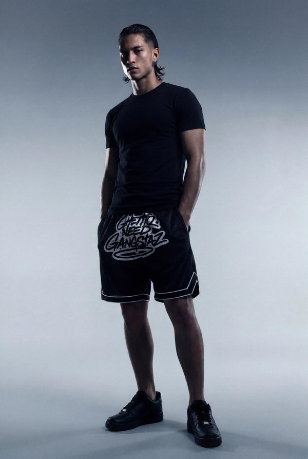 GNG008 Box Siyah Short Long
