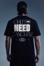 GNG009 - Simple G Siyah Tee