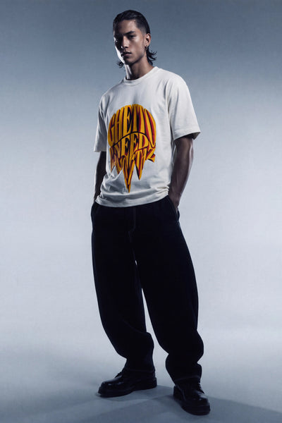 GNG011 - Grime Beyaz Tee