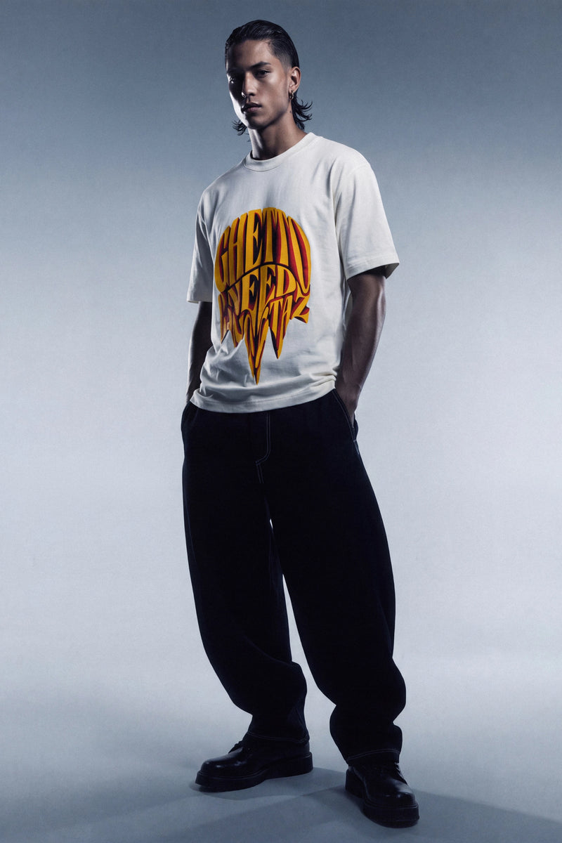GNG011 - Grime Beyaz Tee