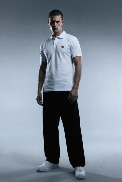 GNG001 - GNG Polo Beyaz Tee