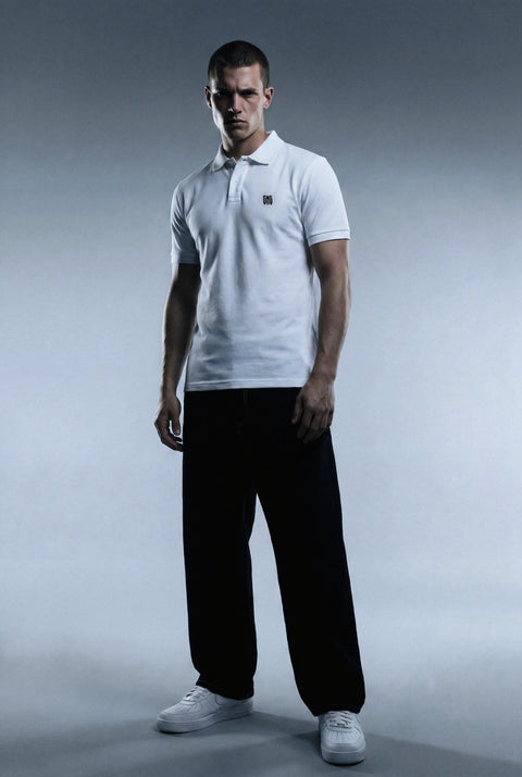 GNG001 - GNG Polo Beyaz Tee