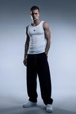 GNG002 - Metal Label Tank Top