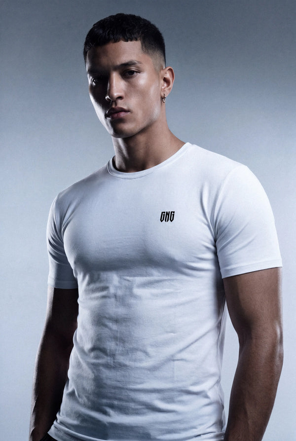 GNG003 -  GNG Basic Beyaz Tee