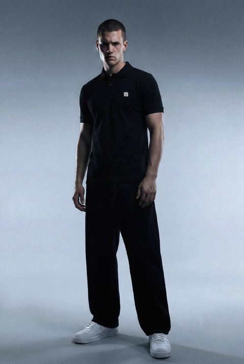GNG001 - GNG Polo Siyah Tee