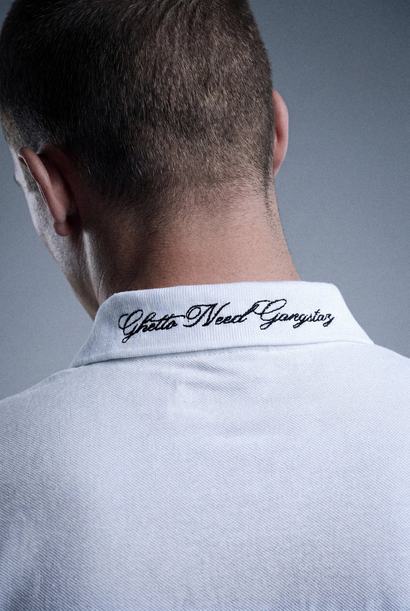 GNG001 - GNG Polo Beyaz Tee