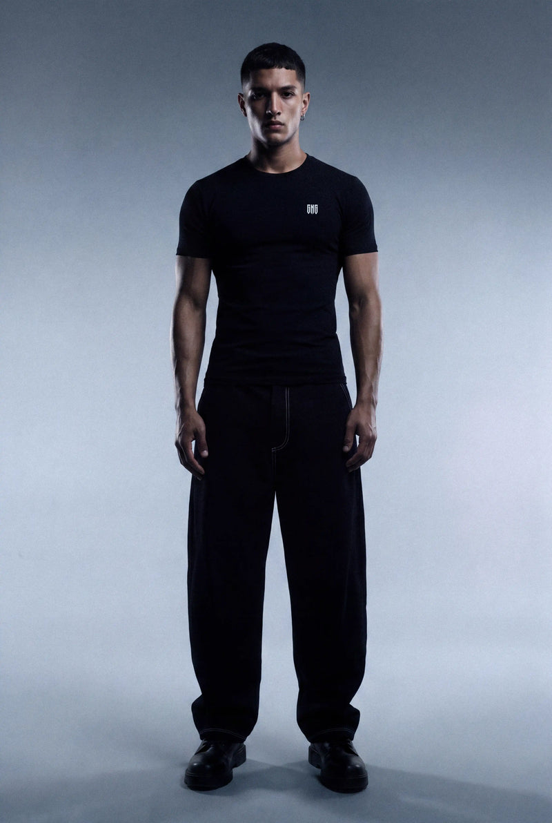 GNG003 -  GNG Basic Siyah Tee